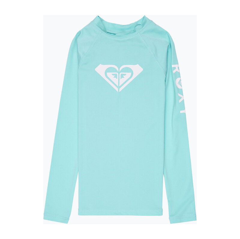 Dětské plavecké tričko Longsleeve ROXY Whole Hearted aqua splash