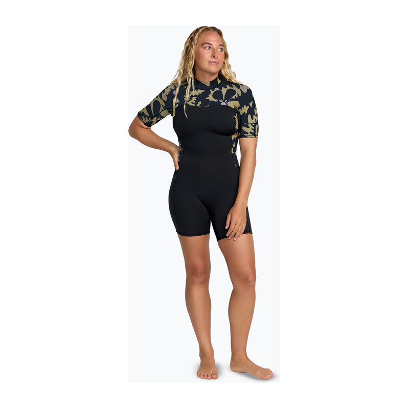 Dámský plavecký neopren ROXY 2.0 mm Swell Natural Back Zip SS