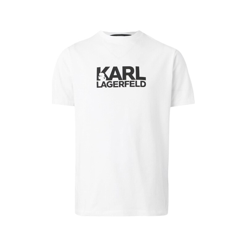Karl Lagerfeld Tričko černá / bílá