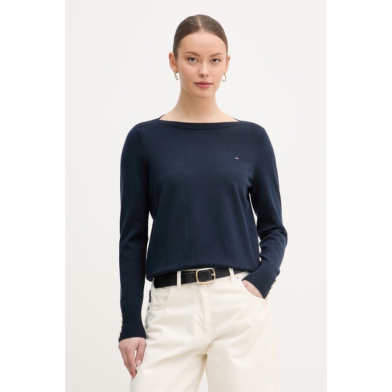 Tommy Hilfiger svetr dámský s bavlnou