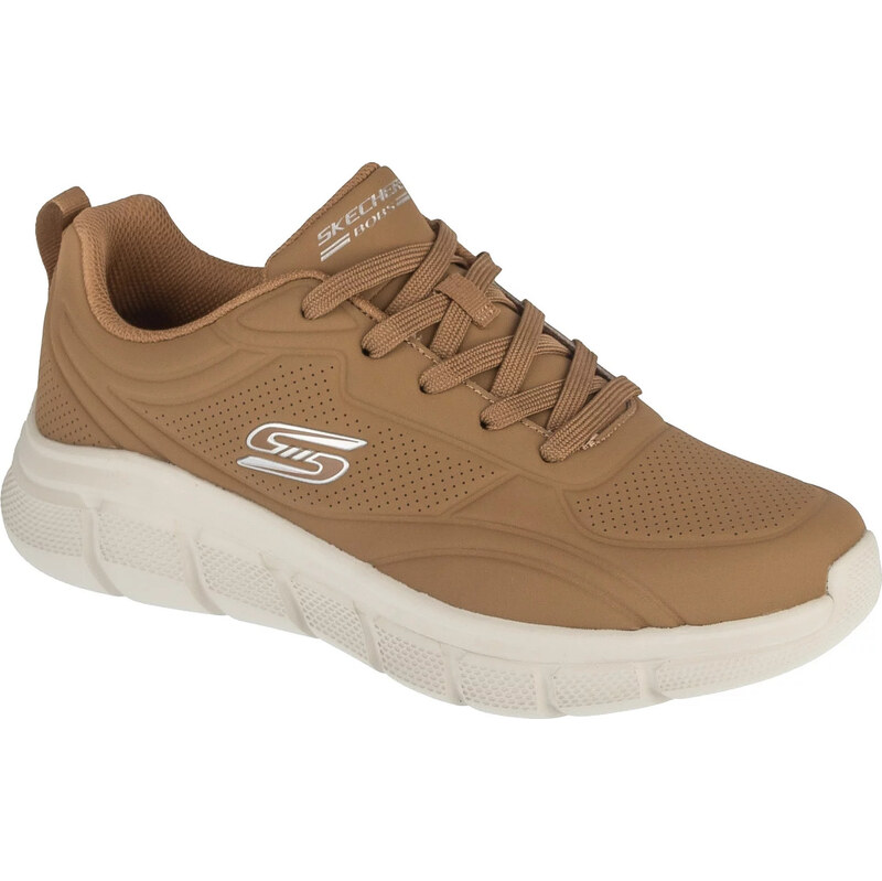 Pánské tenisky Skechers Bobs B Flex - Arctic Edge hnědé Hnědá