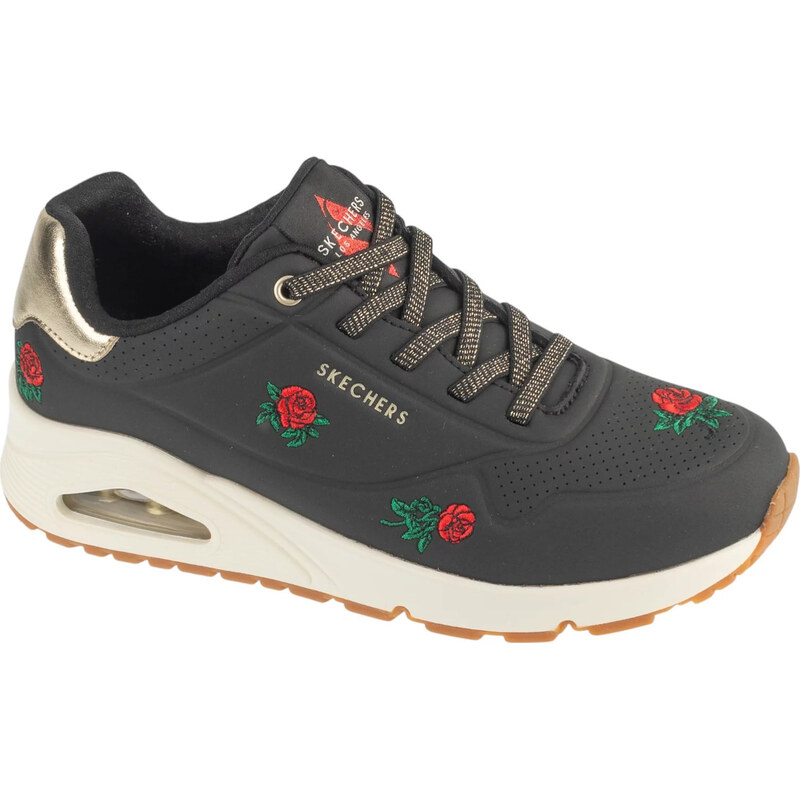 Dámské tenisky Skechers Uno - Champagne and Roses Šedá