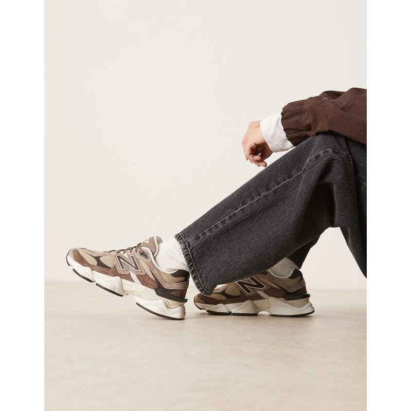 New Balance 9060 trainers in brown