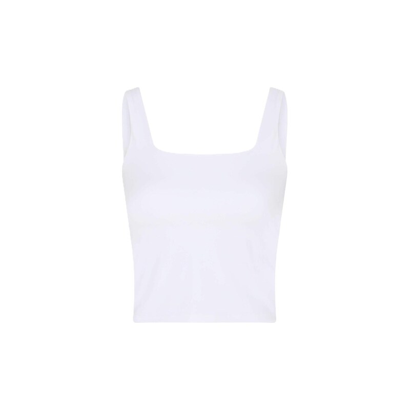 Girlfriend Collective Top Tommy bílá 114781799