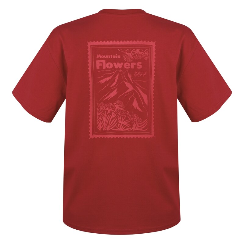Husky Tee Stamp L red