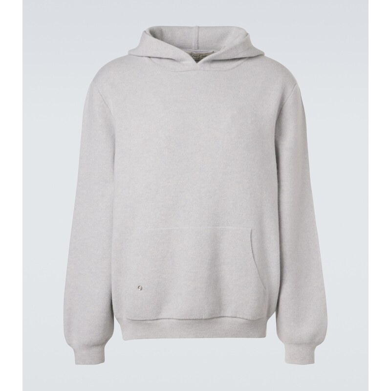 Gods True Cashmere Cashmere hoodie with quartz