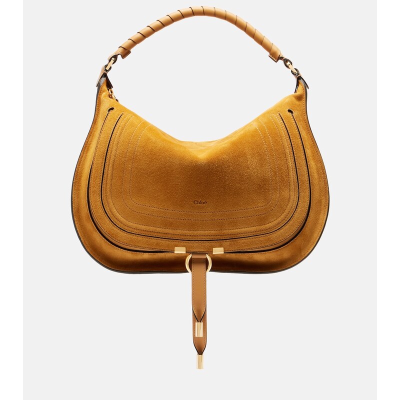 Chloé Marcie Medium suede shoulder bag