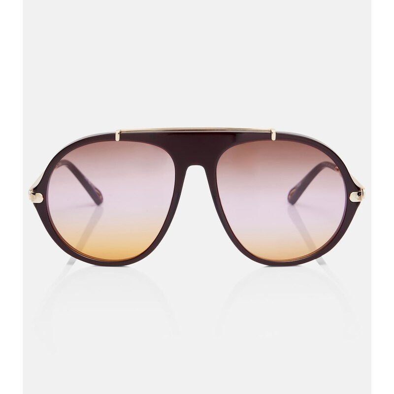 Chloé Aly aviator sunglasses