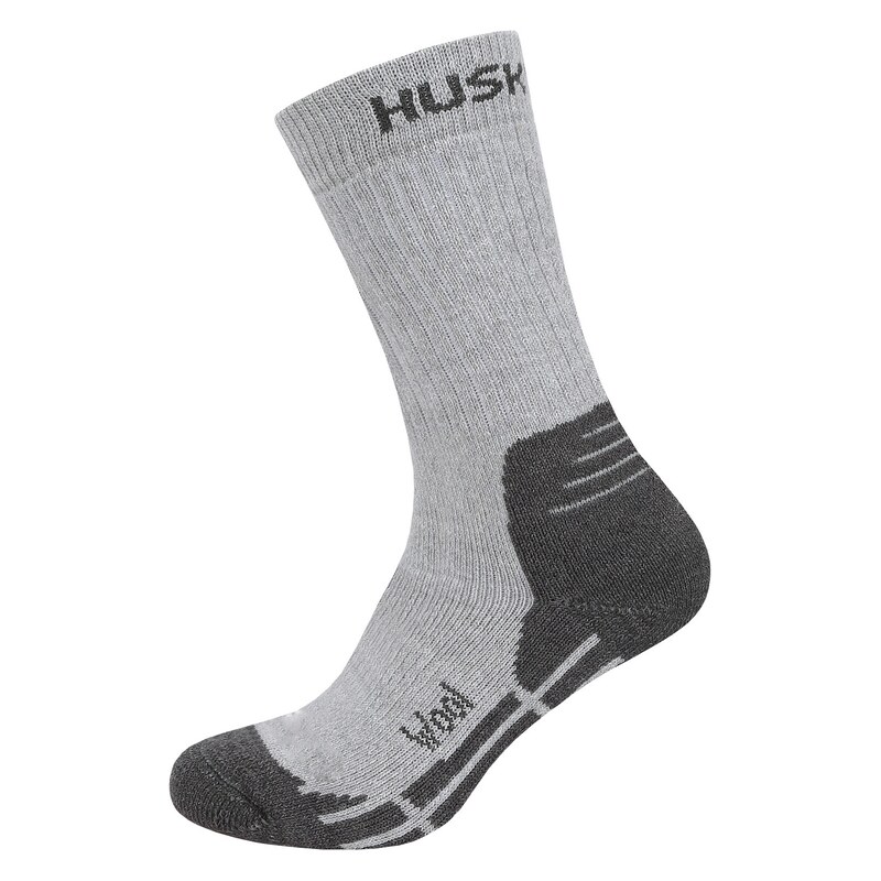 Husky All Wool sv. šedá