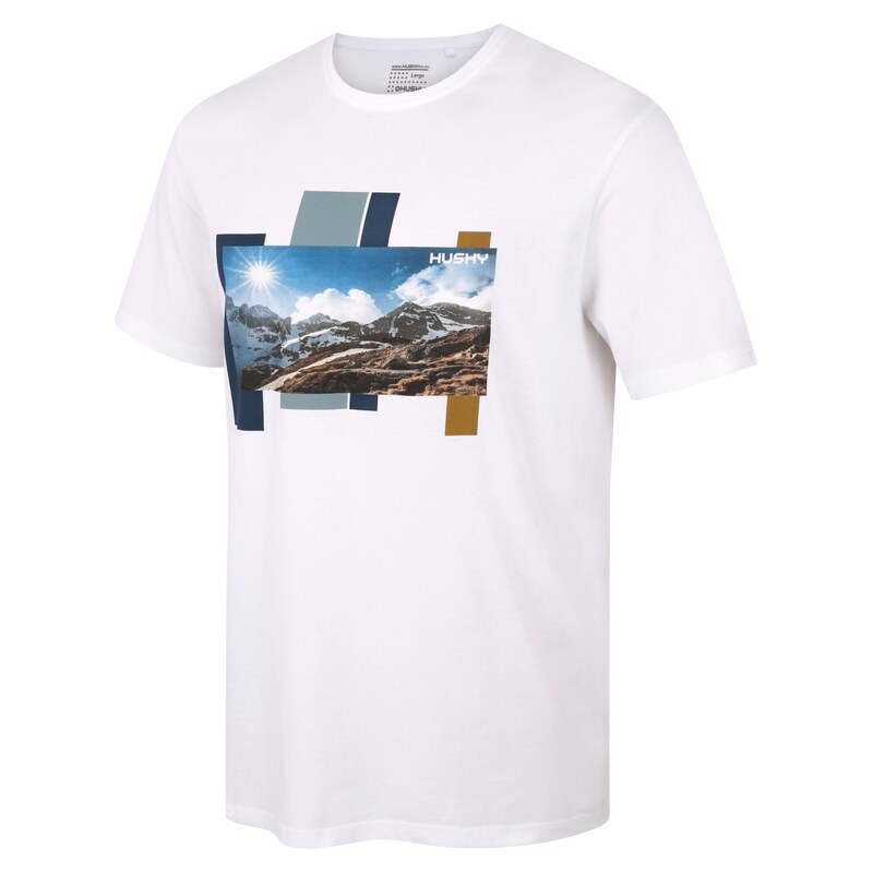 Husky Tee Skyline M white