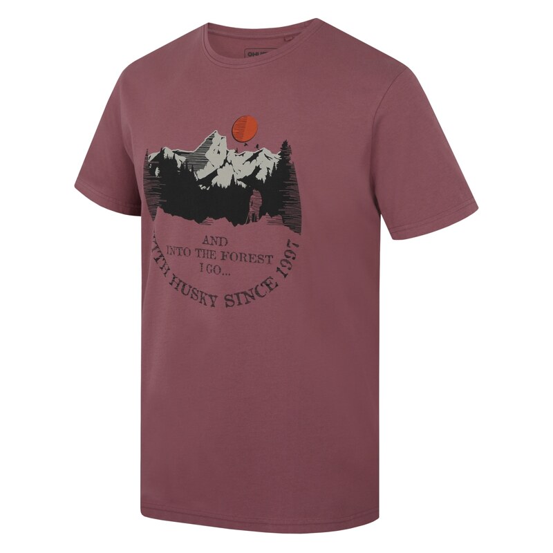 Husky Tee Moon M dark bordo