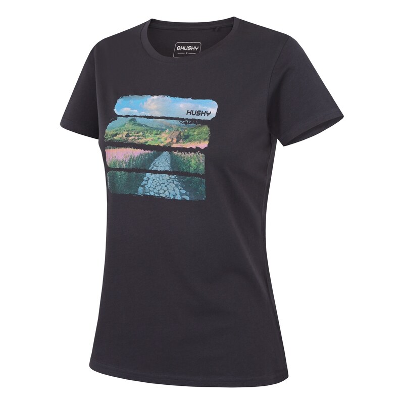 Husky Tee Flo L dark grey 107639022