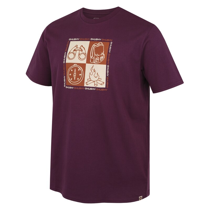 Husky Tee Square M purple