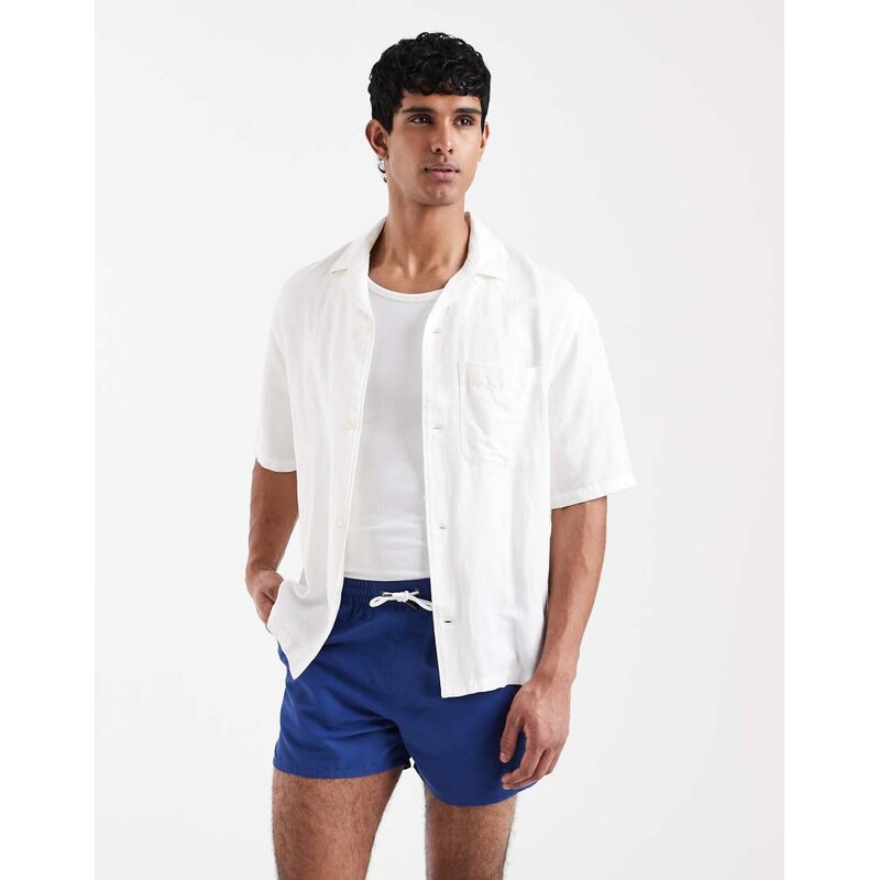 Aray swimshort in mid blue