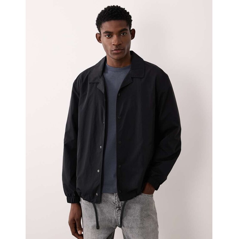 JJ Rebel coach jacket in black
