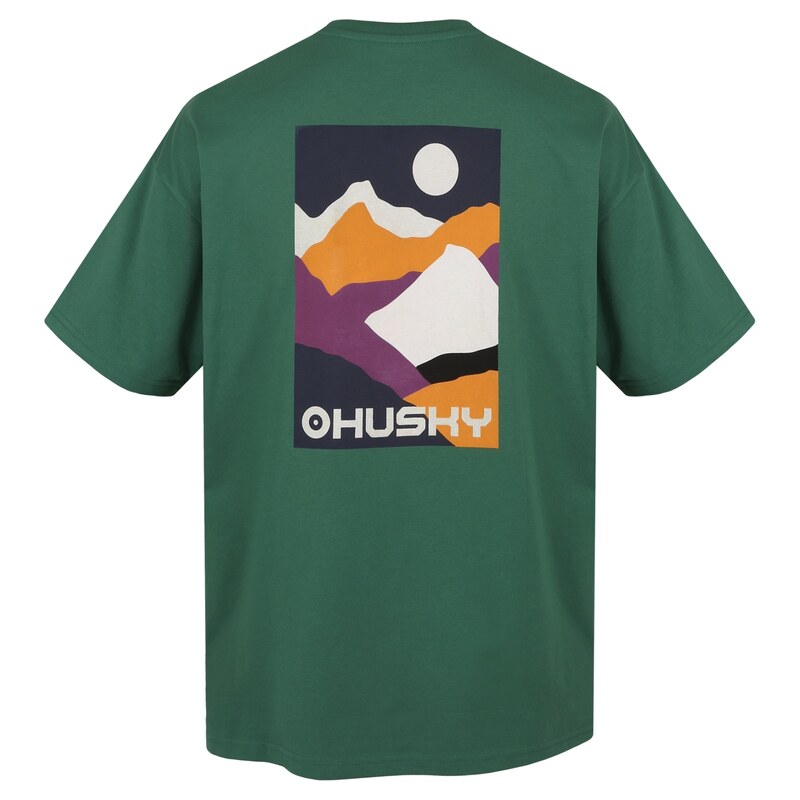 Husky Tee Panorama M green