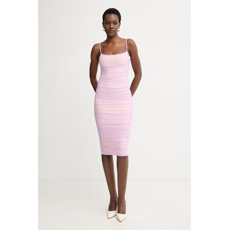 Herve Leger drapované šaty Zia 115158305