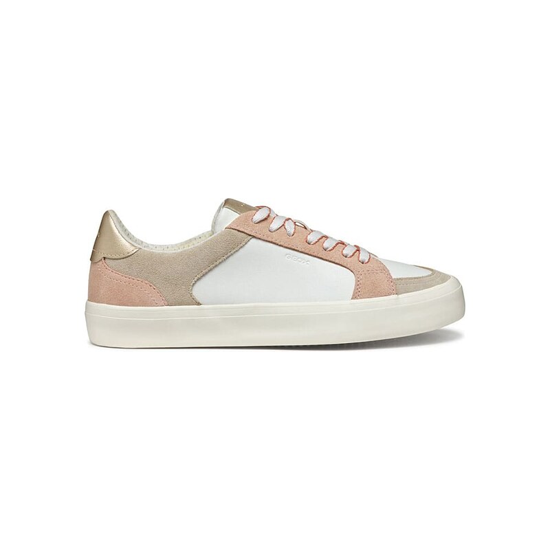 Tenisky Geox Weiß/ Rosa/ Gold 6663694