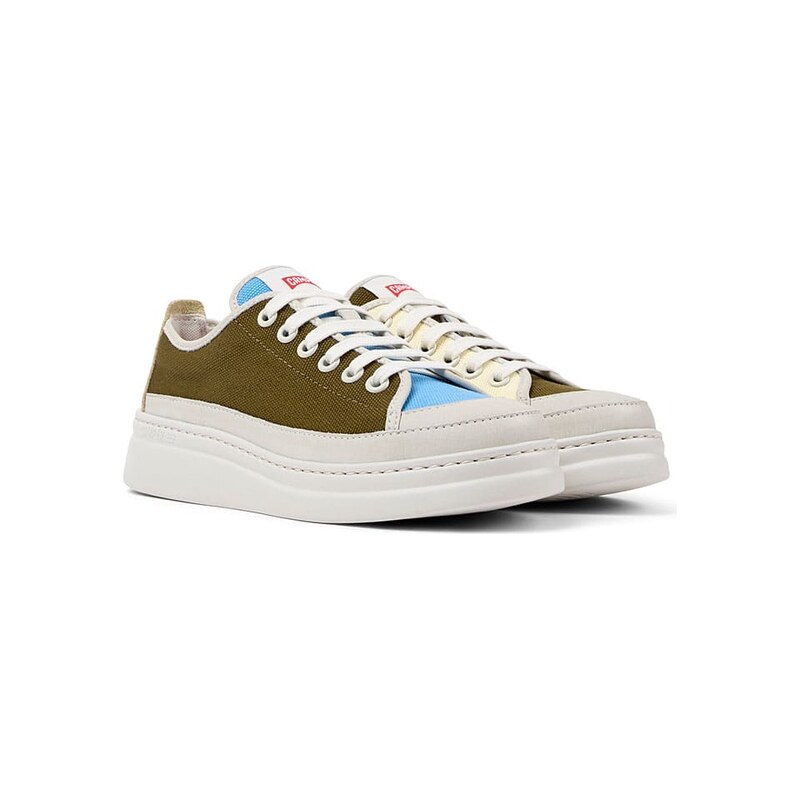 Tenisky Camper Khaki/ Hellblau 7881542