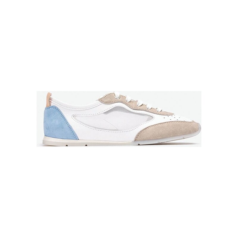 Tenisky Unisa Weiß/ Hellblau/ Beige 1769821