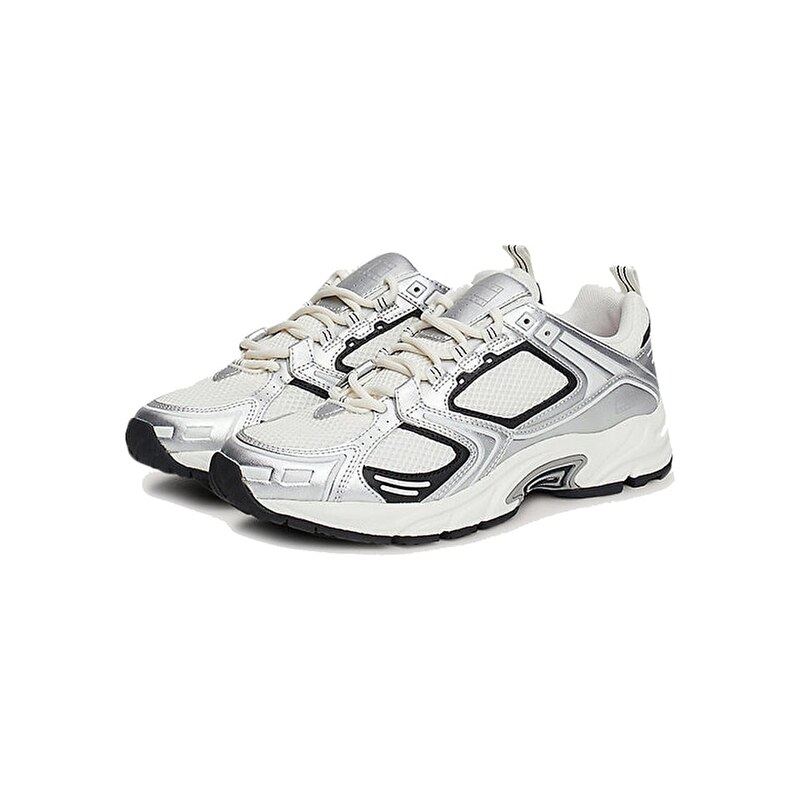Tenisky Tommy Hilfiger Shoes Weiß/ Silber 113934