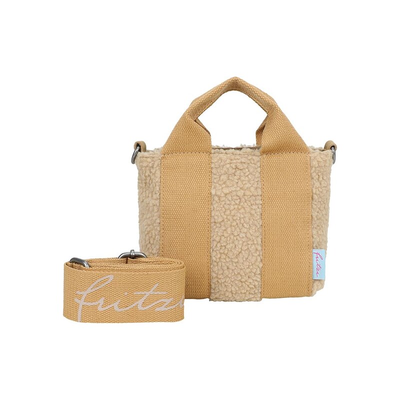 Kabelka Fritzi aus Preußen Hellbraun - (B)20 x (H)15,5 x (T)7 cm 115288589