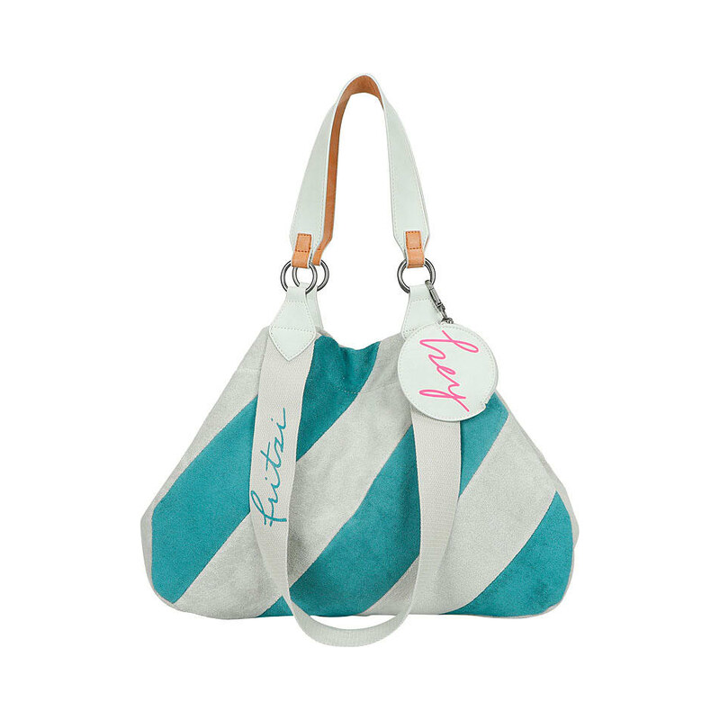 Taška Fritzi aus Preußen Hellblau/ Türkis - (B)45 x (H)34 x (T)16 cm 115302863