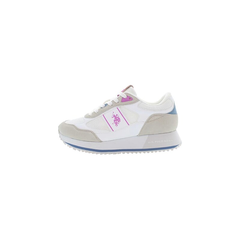 Tenisky U.S. Polo Assn. Weiß/ Beige/ Pink 5750354