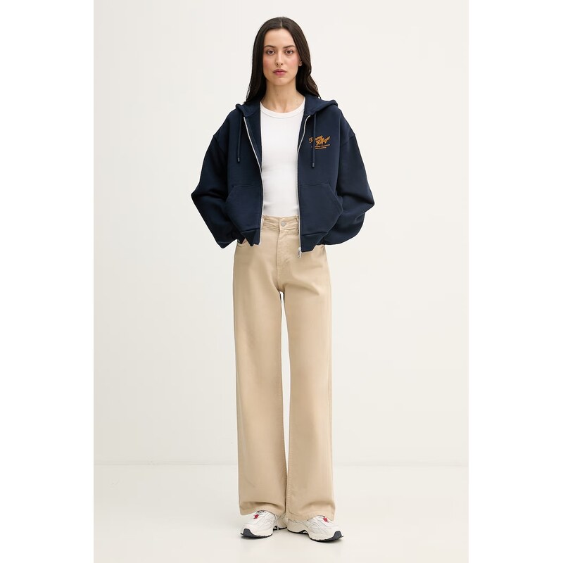 Tommy Hilfiger rozepínací mikina dámská bavlněná