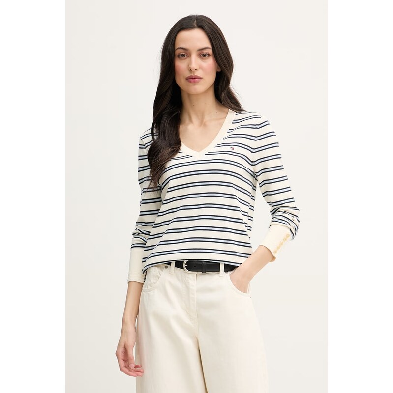 Tommy Hilfiger svetr dámský s bavlnou