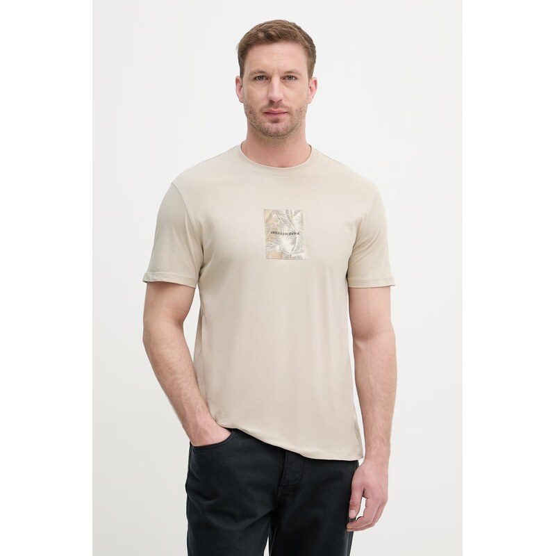 Armani Exchange tričko pánské bavlněné
