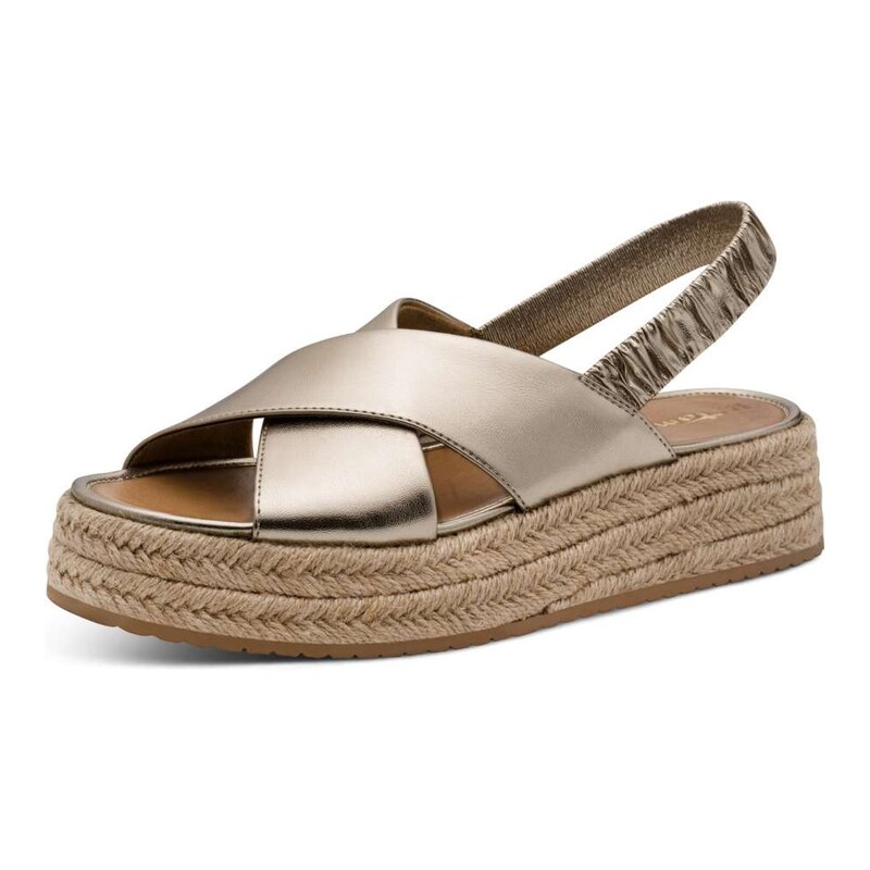 RIEKER Dámské sandály TAMARIS 28246-46-933 zlatá 115159513