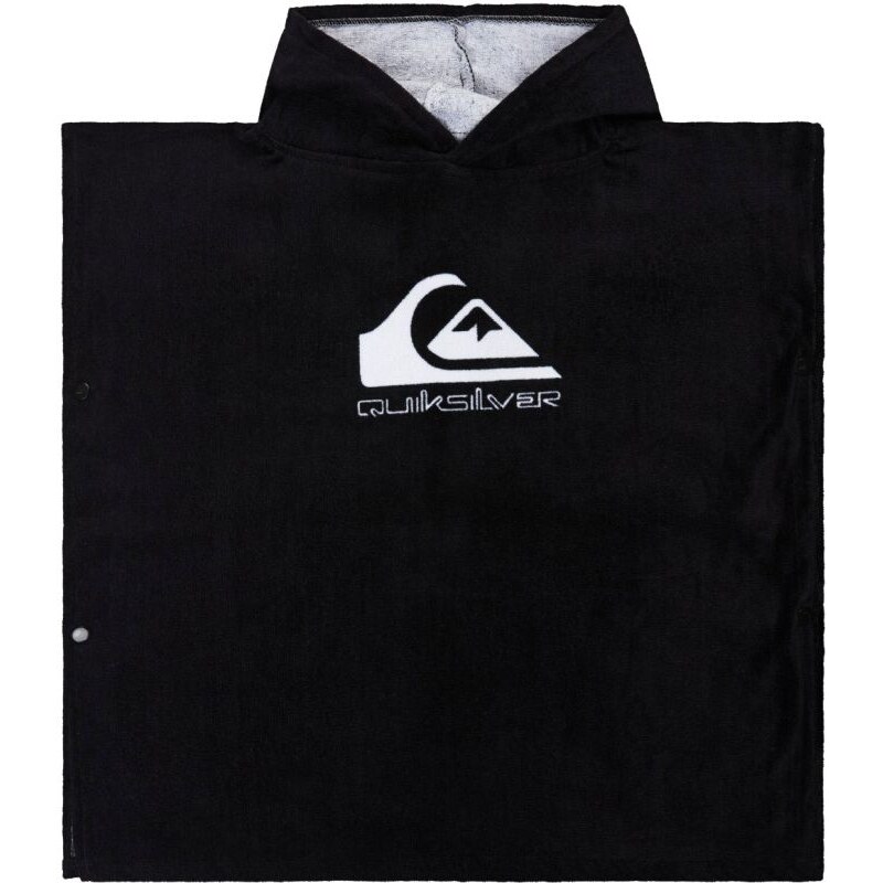 PONČO QUIKSILVER HOODY BOYS - černá