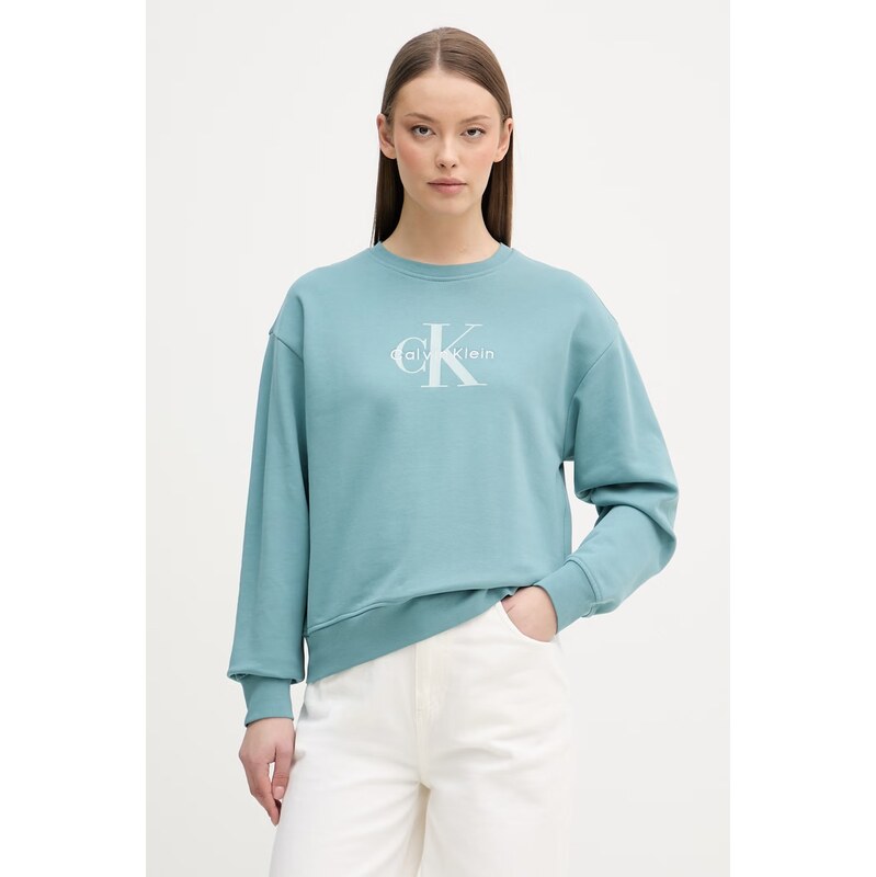 Calvin Klein Jeans mikina dámská s bavlnou