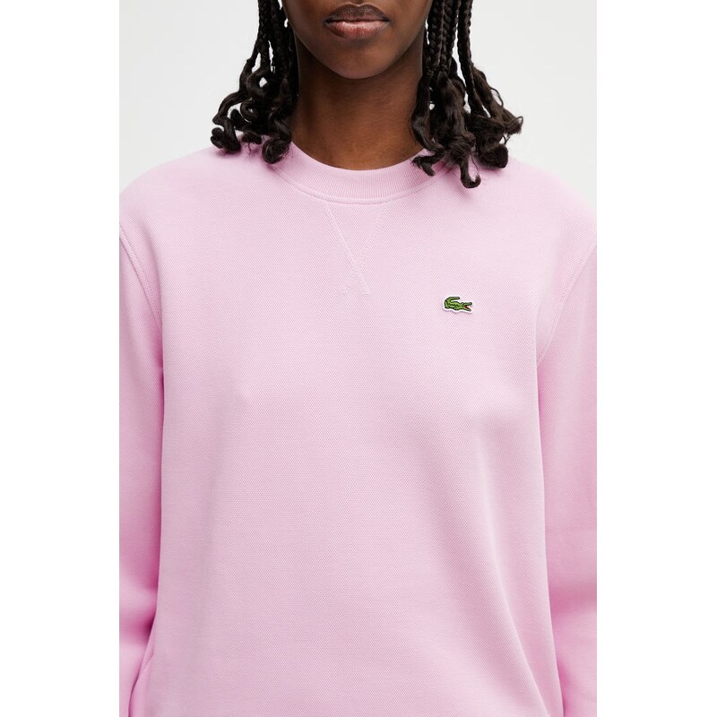 Lacoste mikina s bavlnou dámská