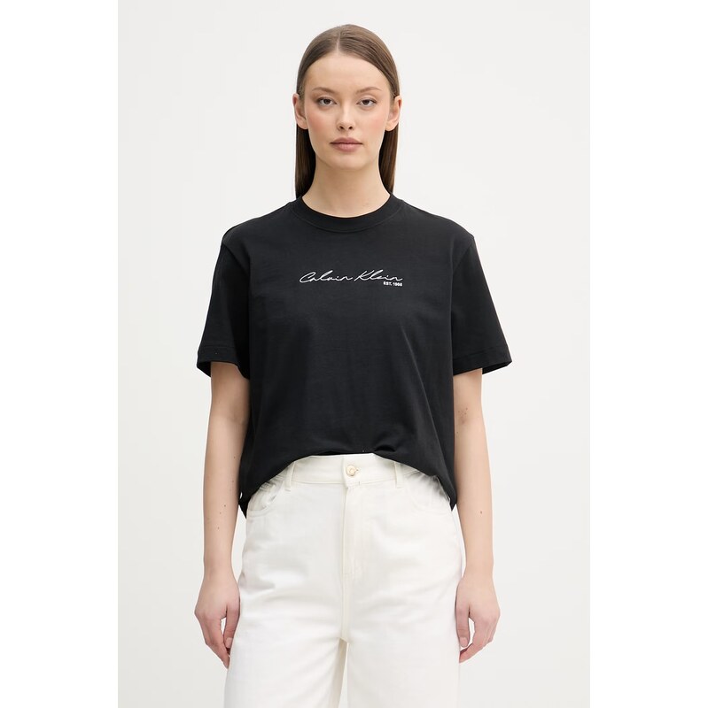 Calvin Klein Jeans tričko dámské bavlněné