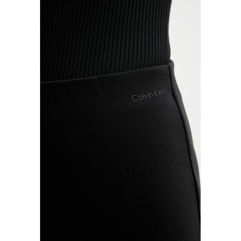 Calvin Klein kalhoty dámské s viskózou