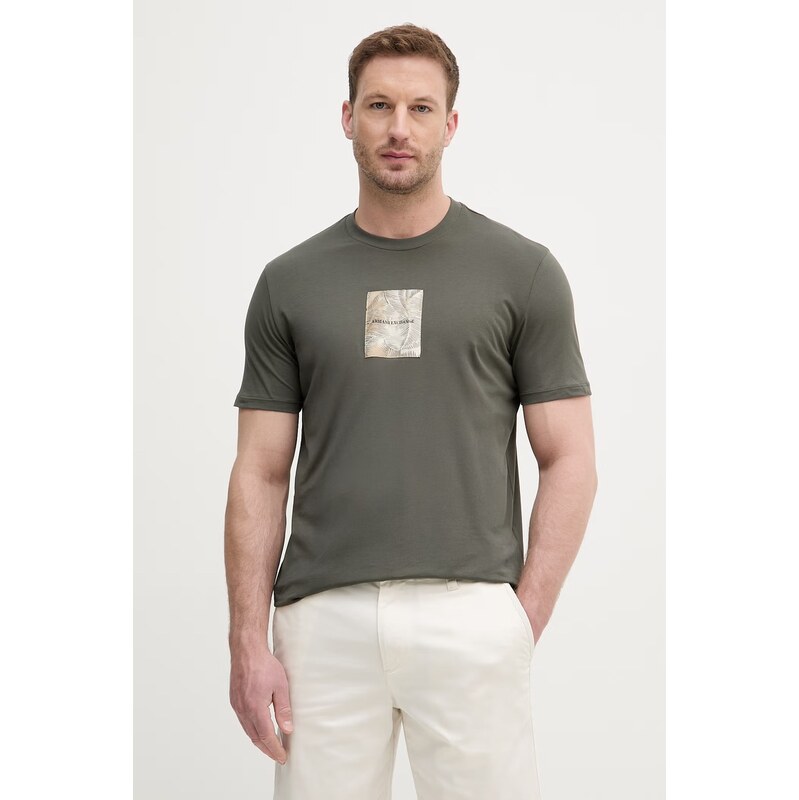 Armani Exchange tričko pánské bavlněné