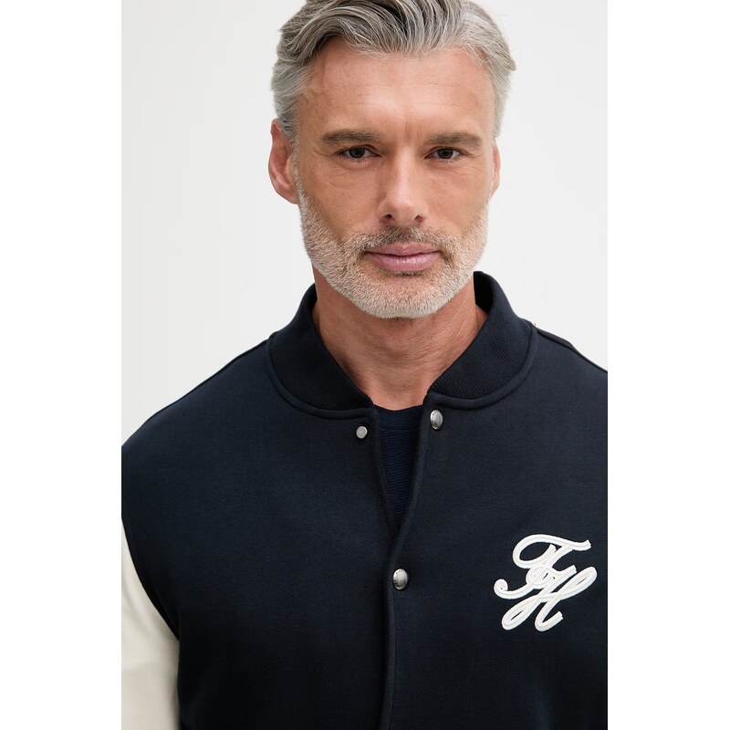 Tommy Hilfiger rozepínací mikina pánská bavlněná
