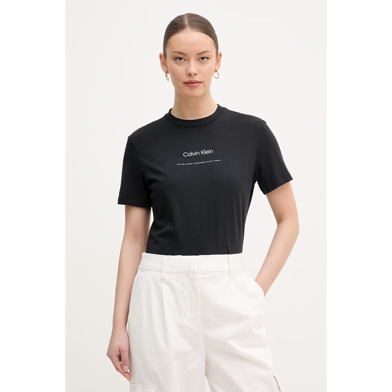 Calvin Klein Jeans tričko dámské bavlněné