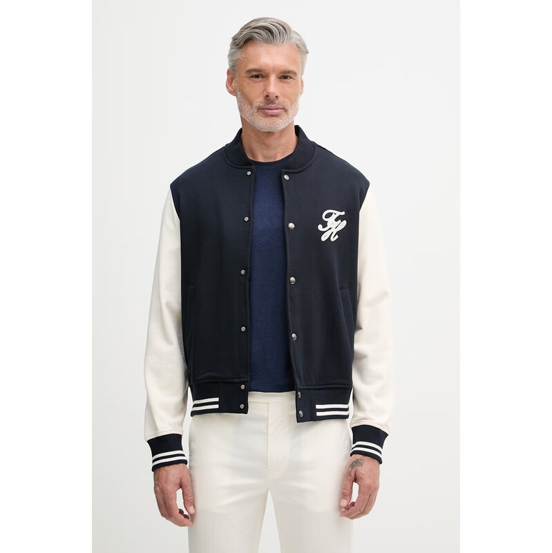 Tommy Hilfiger rozepínací mikina pánská bavlněná