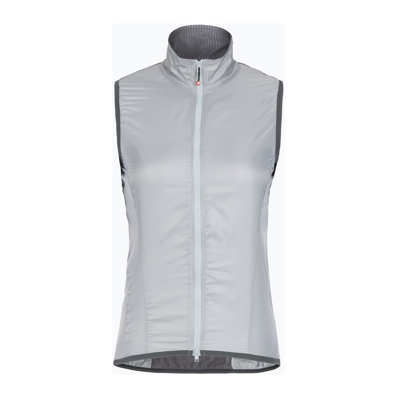 Dámská cyklistická vesta Castelli Aria Shell 2 silver gray