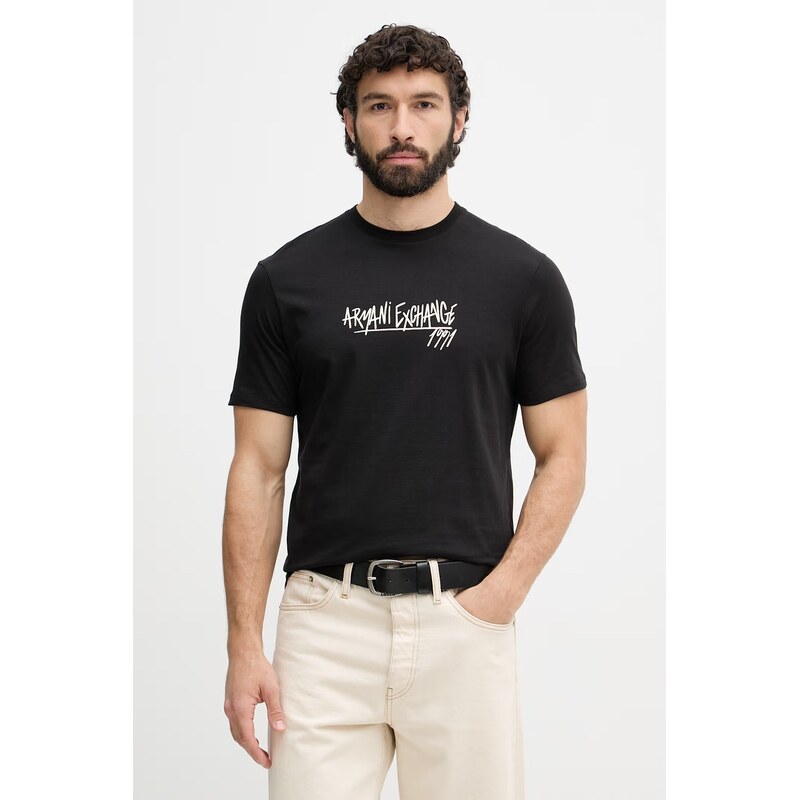 Armani Exchange tričko pánské bavlněné