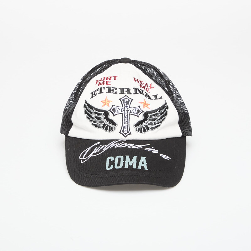 Kšiltovka PLEASURES Coma Mesh Cap Black Universal