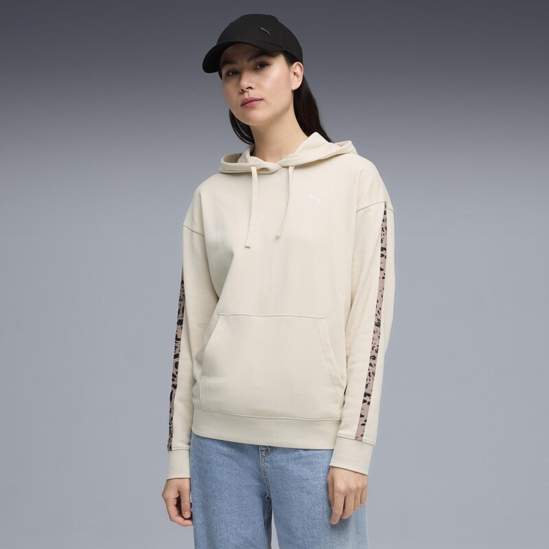 PUMA - ESS GRAPHIC ANIMAL HOODIE DÁMSKÁ BAVLNĚNÁ MIKINA