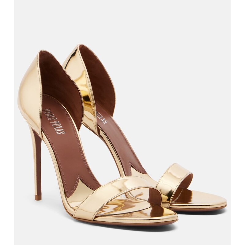 Paris Texas Vera mirrored leather sandals