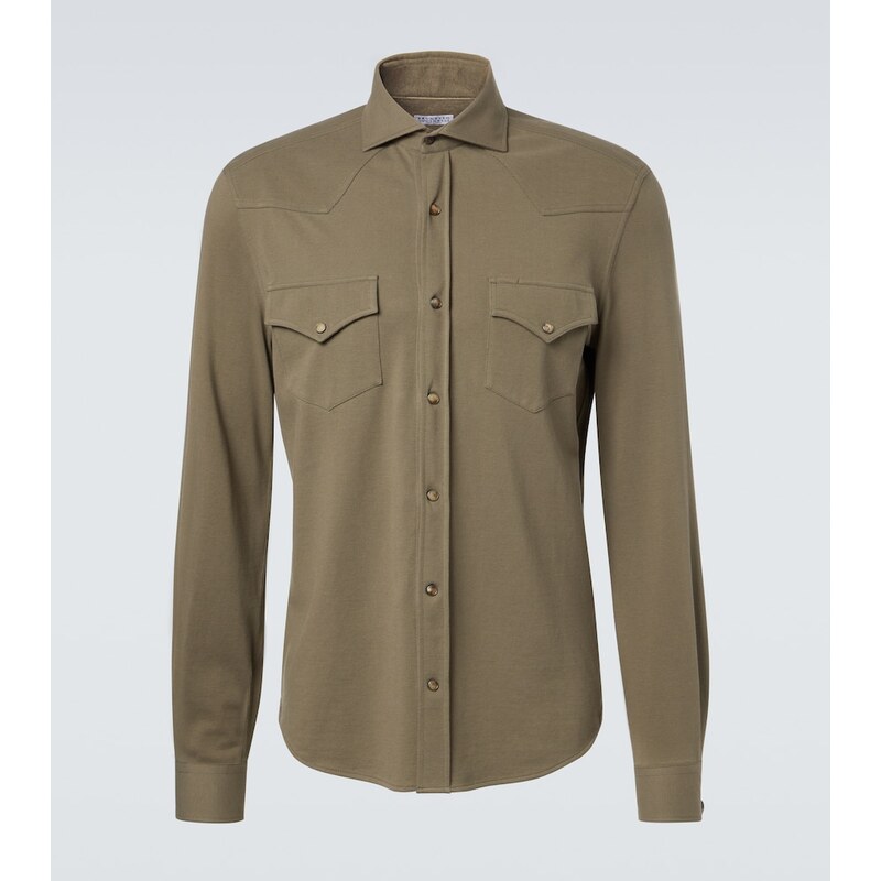 Brunello Cucinelli Cotton overshirt