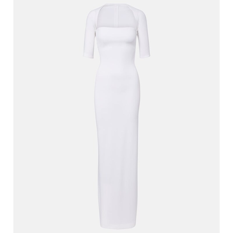 Jacquemus Bolero jersey gown