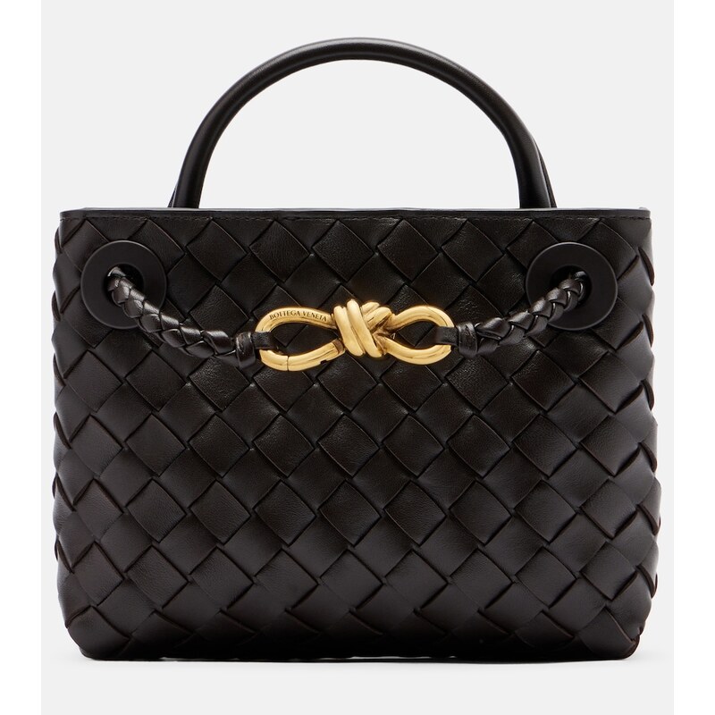 Bottega Veneta Andiamo Mini leather top-handle bag