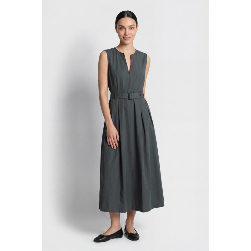 ŠATY WOOLRICH BELTED LONG DRESS 115173795
